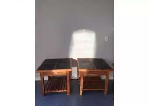 Coffee Table and Two End Tables